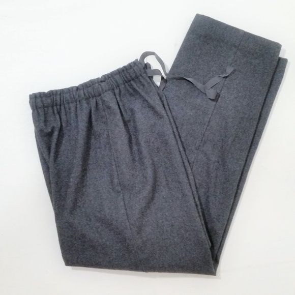 Men's Wool Pants Unbranded Other - Men's 100% Wool Drop crotch Drawstring Pants Gray